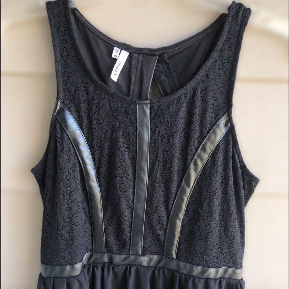 Black High Low Dress